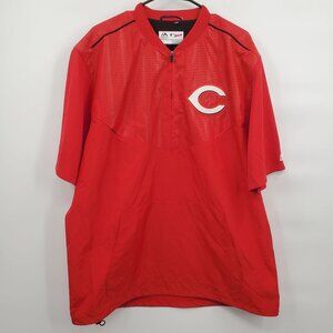 Majestic MLB Cincinnati Reds Batting Practice Jersey Size Large NWOT Baseball